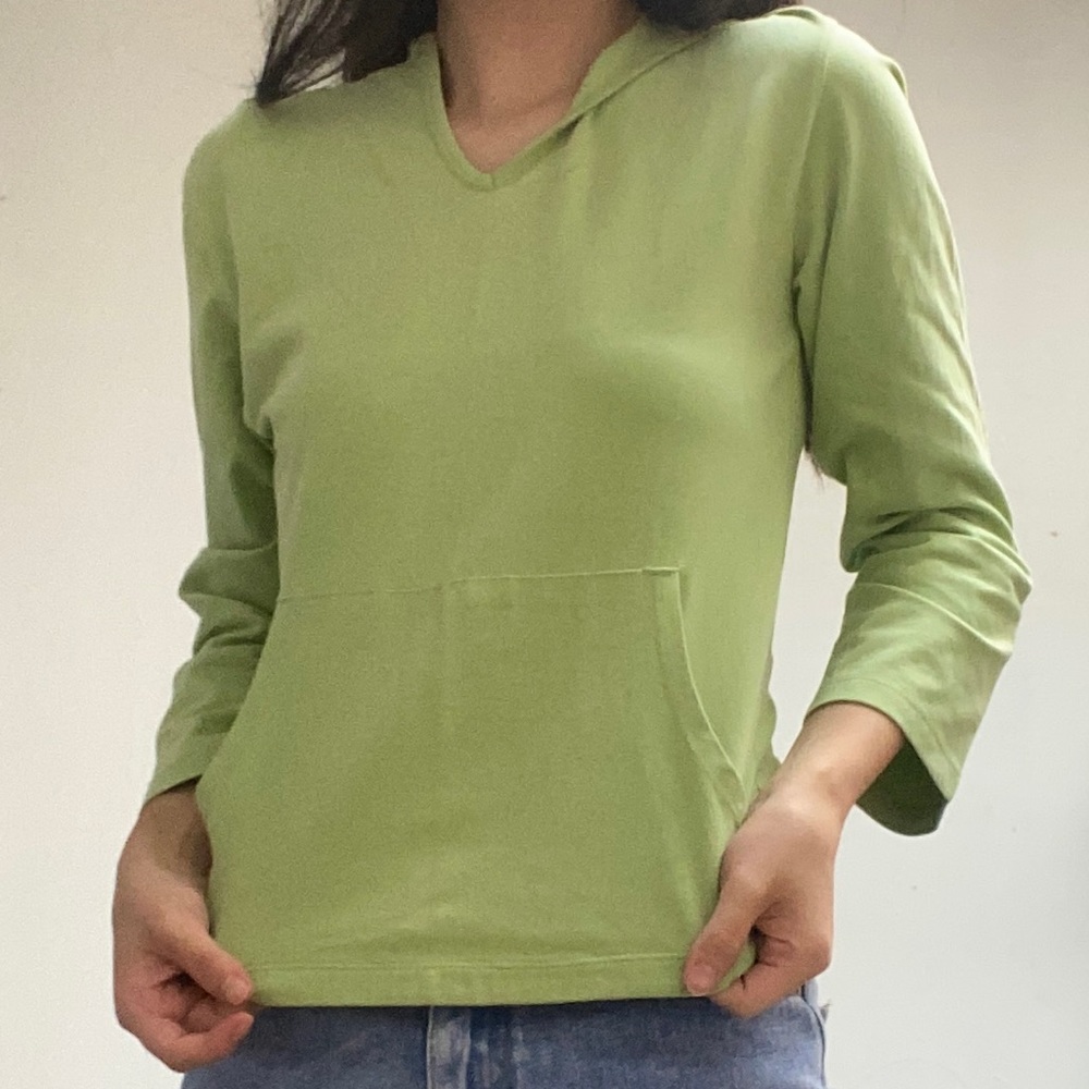 green pastel pistachio lime green light hoodie
